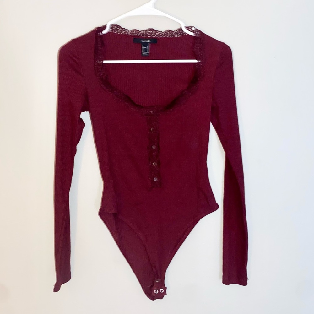 Forever 21 size small long sleeve body suit